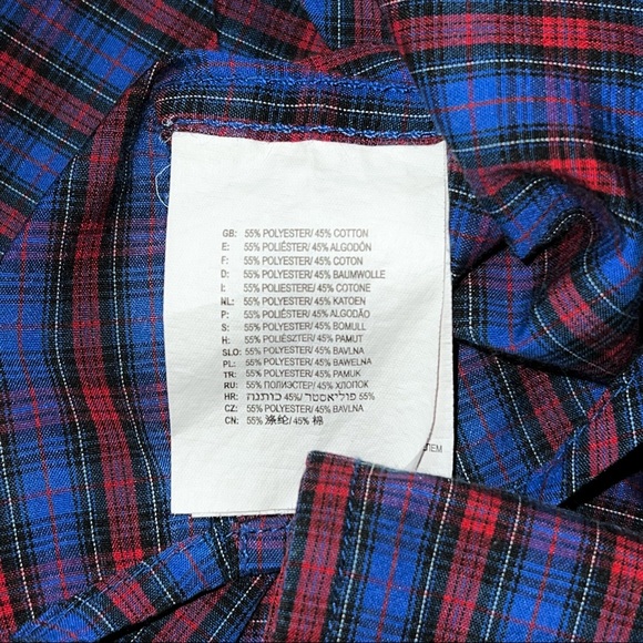 VANS Johnny Layton Men’s Long Sleeve Button Down Shirt Size Small - Picture 6 of 6